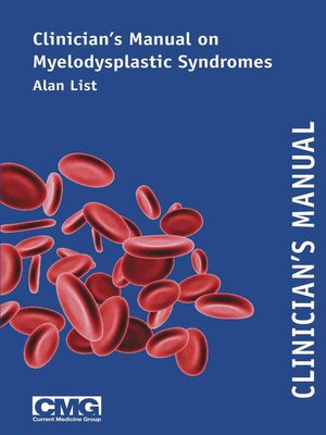 cover image of Clinician's Manual on Myelodysplastic Syndromes
